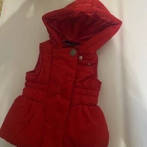 Tommy Hilfiger Baby Red Puffer Vest